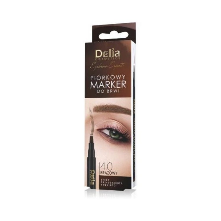 Delia Pen Wenkbrauwstift Bruin