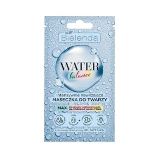 Інтенсивно зволожуюча маска для обличчя Bielenda Water Balance 7 г