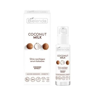 Сильно зволожуюча кокосова Serum Bielenda Coconut Milk Cocoon Effect