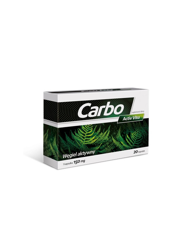 Carbo Activ Vita Actieve Kool 20 tabletten