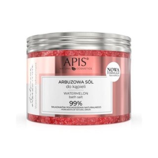 Apis Arbuzowe Orzeźwienie Wassermelonen-Badesalz 650 g