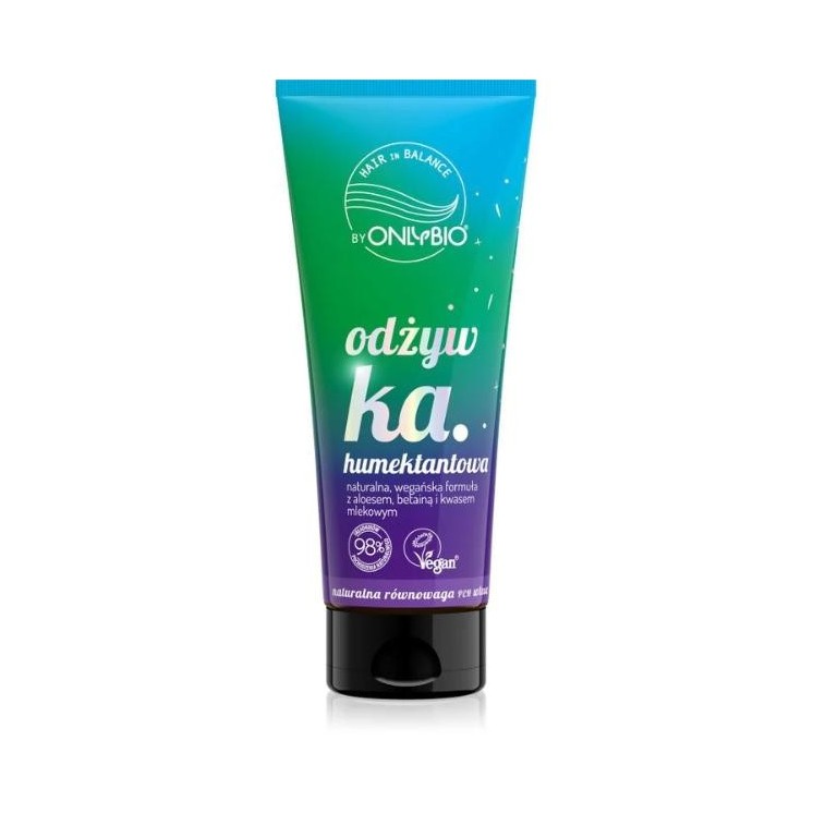 Зволожуючий кондиціонер для волосся ONLYBIO Hair in Balance 200 мл