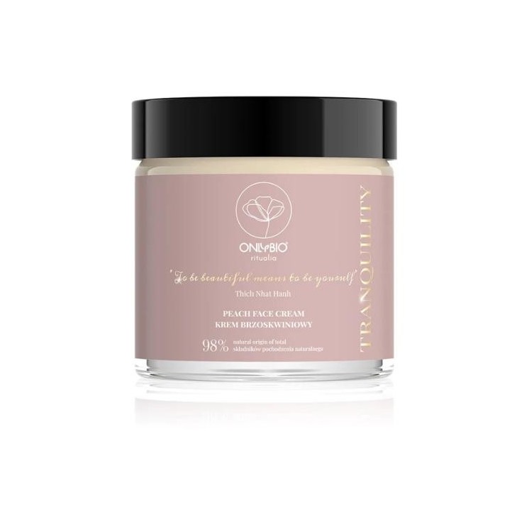 ONLYBIO Ritualia Tranquility Peach gezichtscrème 50 ml