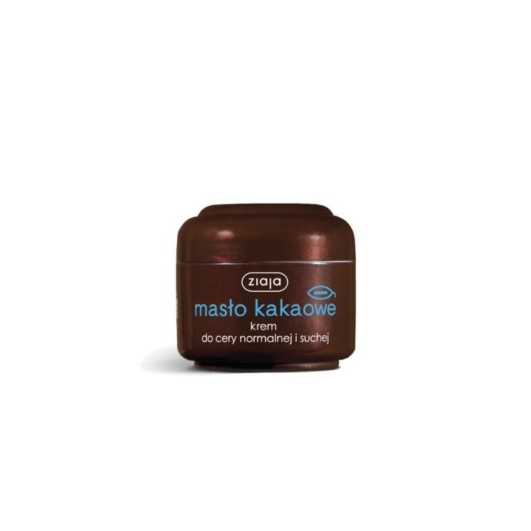 Ziaja Cacaoboter Gezichtscrème voor Normale en Droge Huid 50 ml