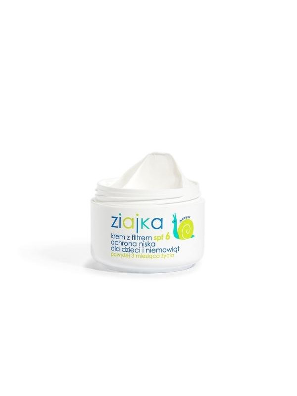 Ziaja Ziajka Crème met SPF6 lage bescherming voor kinderen en baby's 50 ml