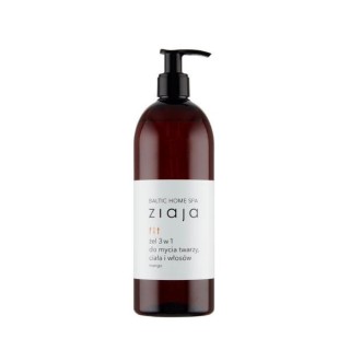 Ziaja Baltic Home Spa Fit 3-in-1-Reinigungsgel für Gesicht, Körper und Haare 500 ml