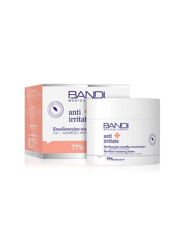 Bandi Medical Expert Anti Irritate Emollient Cleansing Butter 2in1 voor het verwijderen van make-up en het wassen van het gezich