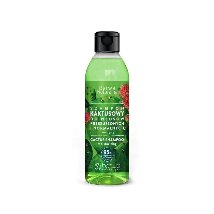 Шампунь для волосся Barwa Naturalna moisturizing Cactus 300 мл(30-06-2026)
