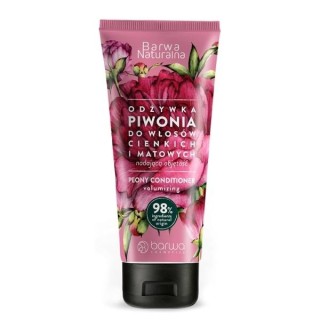 Кондиціонер для волосся Barwa Naturalna Volumizing Peony в тюбику 200 мл