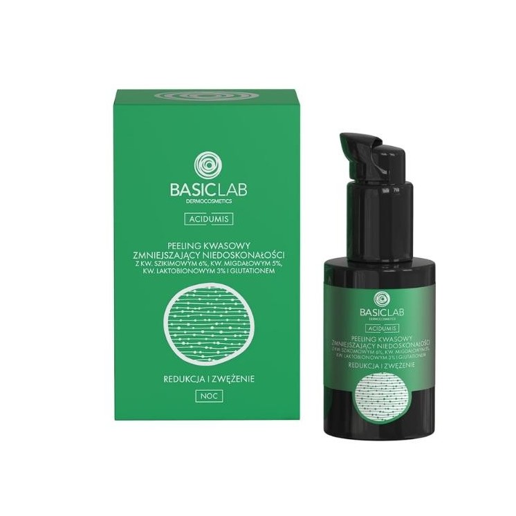 BasicLab Acidumis Zure Peeling oneffenheden verminderen en vernauwen 30 ml