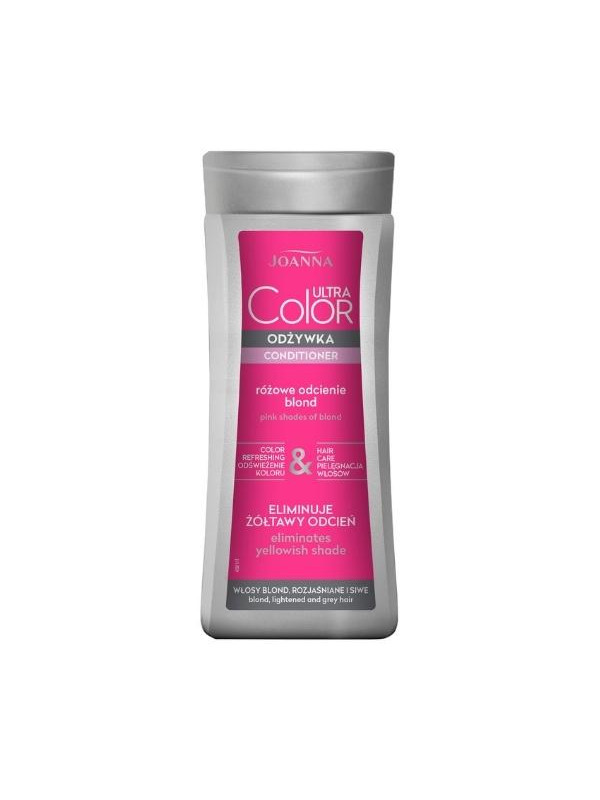 Joanna Ultra Color Haarconditioner roze tinten blond 200 g