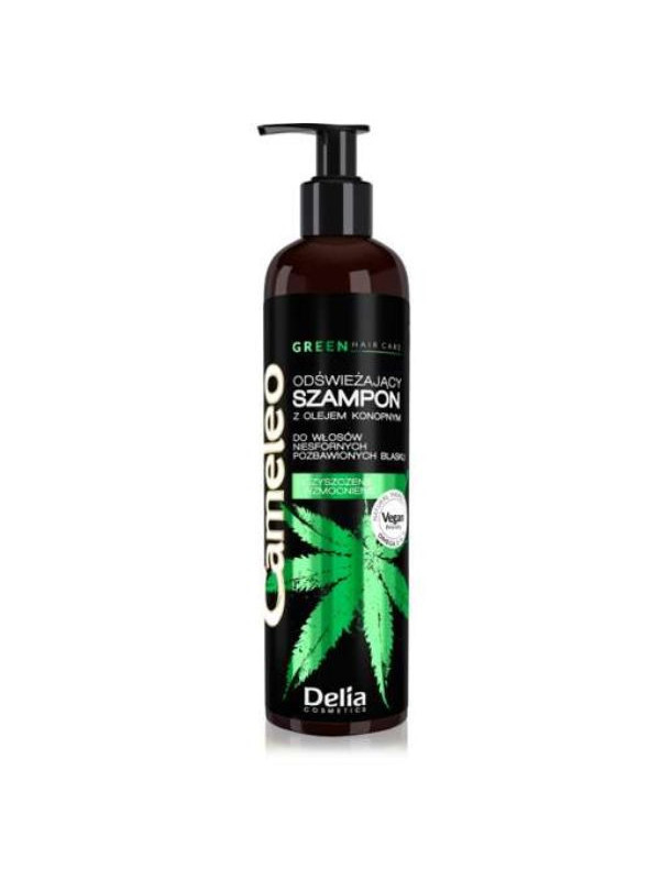 Delia Cameleo Green verfrissende haarshampoo met hennepolie