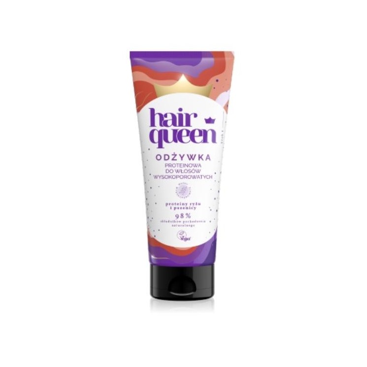 Hair Queen Protein Conditioner voor hoog poreus haar