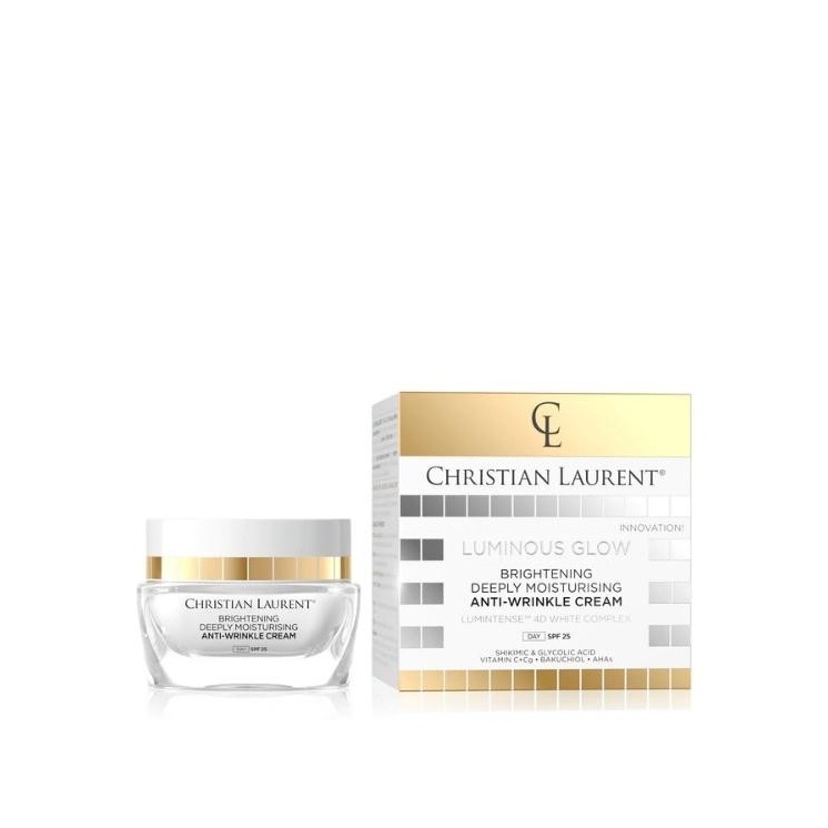 Eveline Christian Laurent Verhelderende Diep Hydraterende Gezichtscrème SPF25 50 ml