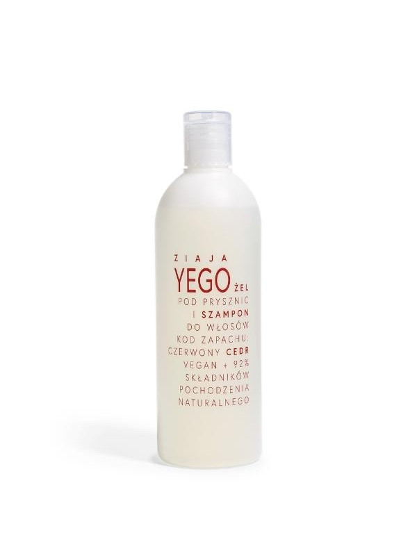 Ziaja Yego Douchegel en Haarshampoo Red Cedar 400 ml