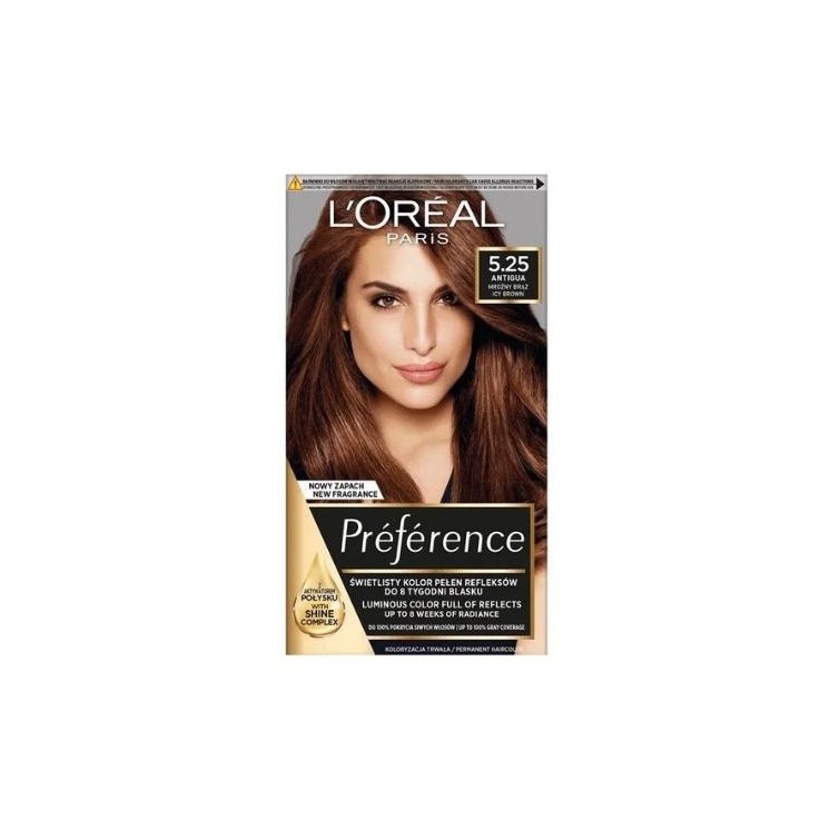 Фарба для волосся L'oreal Preference / 5 / Морозний коричневий