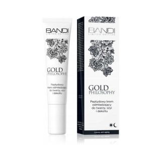 Bandi Gold Philosophy Peptide Verjüngungscreme für Gesicht, Hals und Dekolleté 14 ml