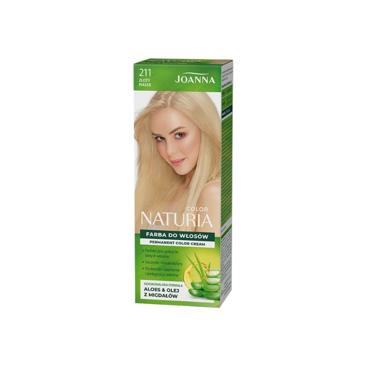 Joanna Naturia Colour Haarverf /211/ Goudkleurig zand