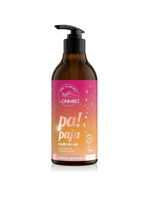 ONLYBIO Hand in Balance Papaya handzeep 500 ml