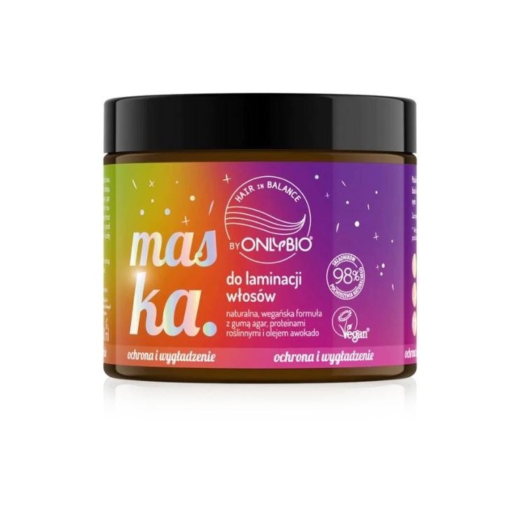 ONLYBIO Hair in Balance Маска для ламінування волосся 200 мл