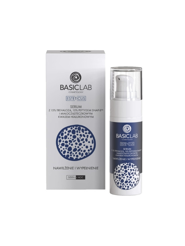 BasicLab Esteticus Serum met Trehalose 15% en 10% Peptide 30 ml