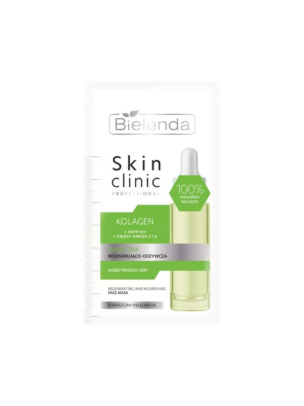 Bielenda Skin Clinic Professional Collagen Regenererend en voedend masker 8 g