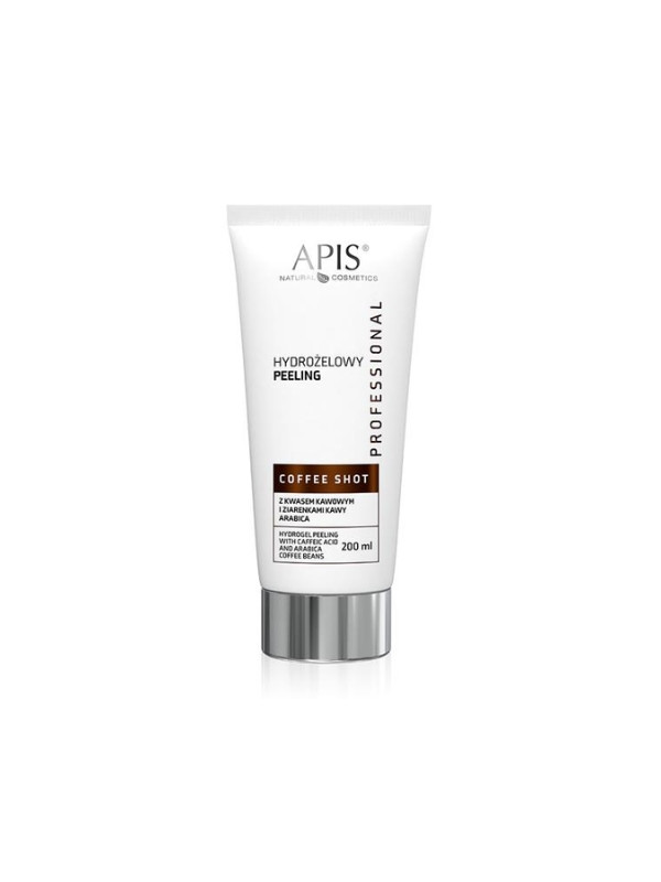 Apis Coffee Shot Hydro gel Peeling met koffiezuur en Arabica koffiebonen 200 ml