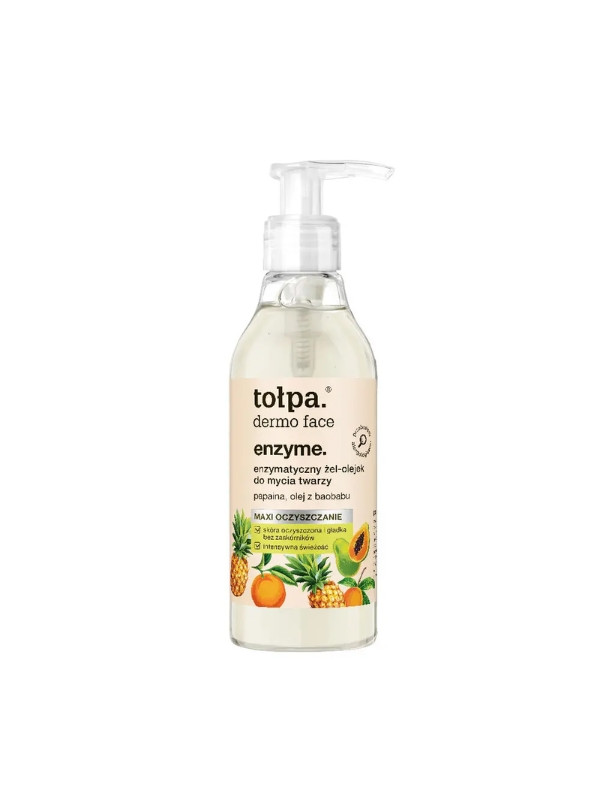 Tołpa Dermo Face Enzyme. enzymatische gezichtswasgel-olie 195 ml