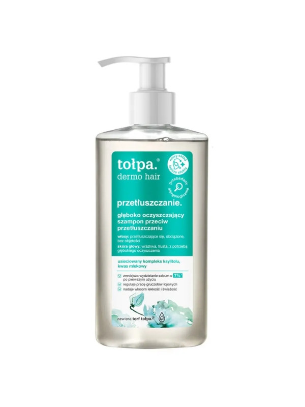 Tołpa Dermo Haar vettig. Diepreinigende anti-vettige shampoo 250 ml