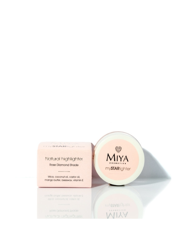 Miya Cosmetics mySTARlighter natuurlijke crème highlighter Rose Diamond 4 g