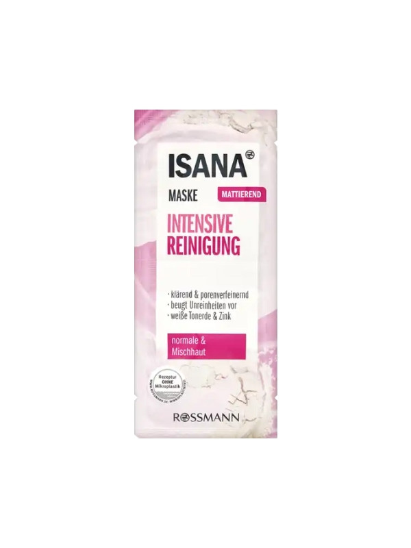 Isana Intensief Reinigend Gezichtsmasker 2 x 8 ml