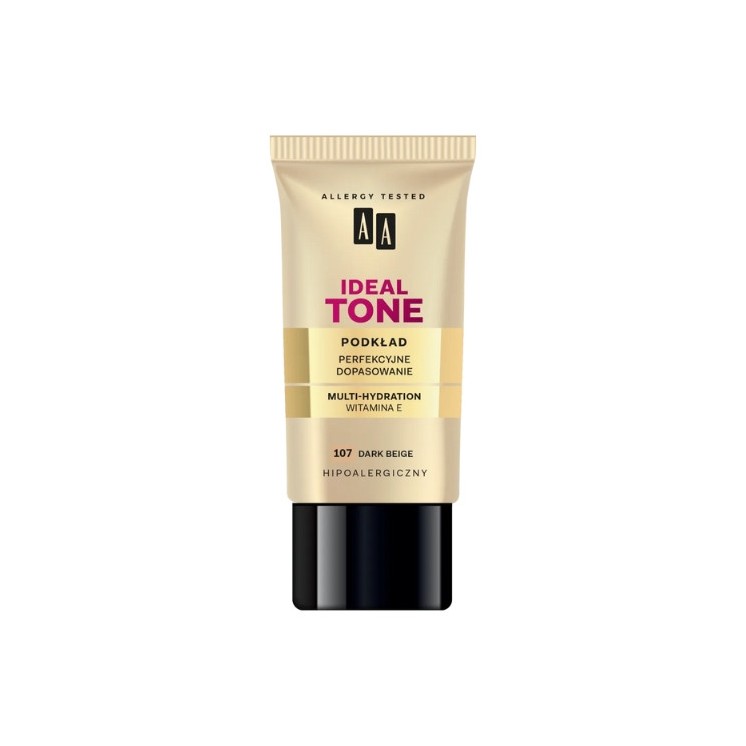 AA Make Up Ideal Tone Foundation perfecte pasvorm /107/ Dark 30 Beige
