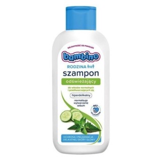 Bambino Rodzina Erfrischendes Shampoo für normales und si Haar 400 ml