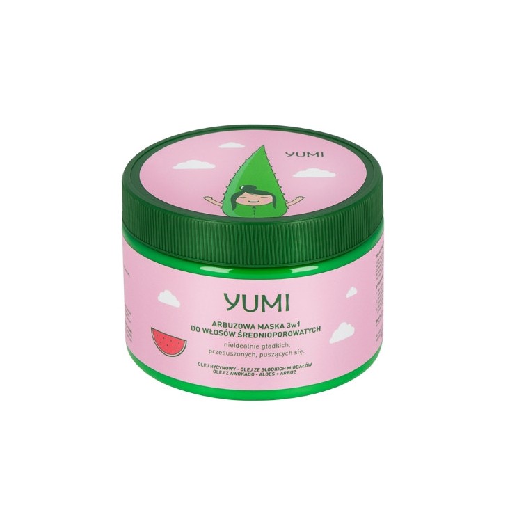 Yumi Watermelon Mask для волосся середньої пористості 300 мл