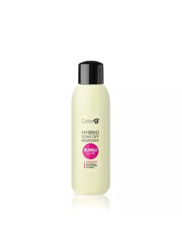 Silcare Color It ! Remover Vloeistof voor het verwijderen van hybriden Bubble Gum 570 ml