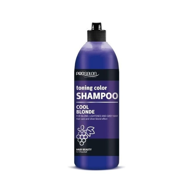 Prosalon kleurtoning Shampoo voor blond , gebleekt en grijs haar 500 ml