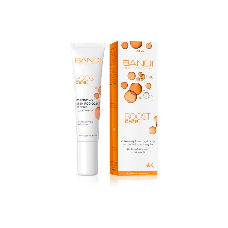 Bandi Boost Care Koffein-Augencreme gegen Augenringe und Schwellungen 14 ml