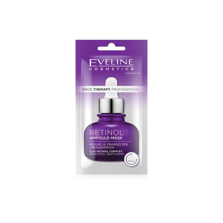 Eveline Face Therapy Professional Gezichtsmasker-ampul met Retinol 8 ml