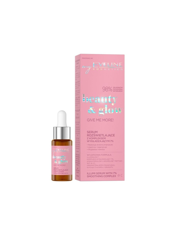 Eveline Beauty & Glow Geef me meer! Verhelderend Serum met gladmakend complex 18 ml