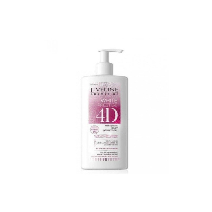 Eveline White Prestige 4D Gel voor intieme hygiëne 250 ml