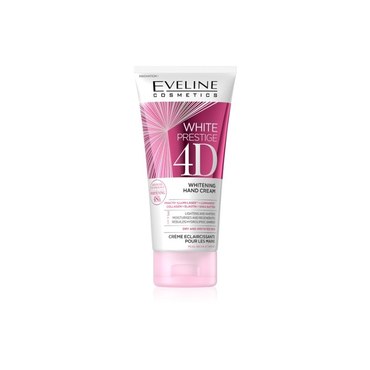 Eveline White Prestige 4D whitening handcrème 100 ml