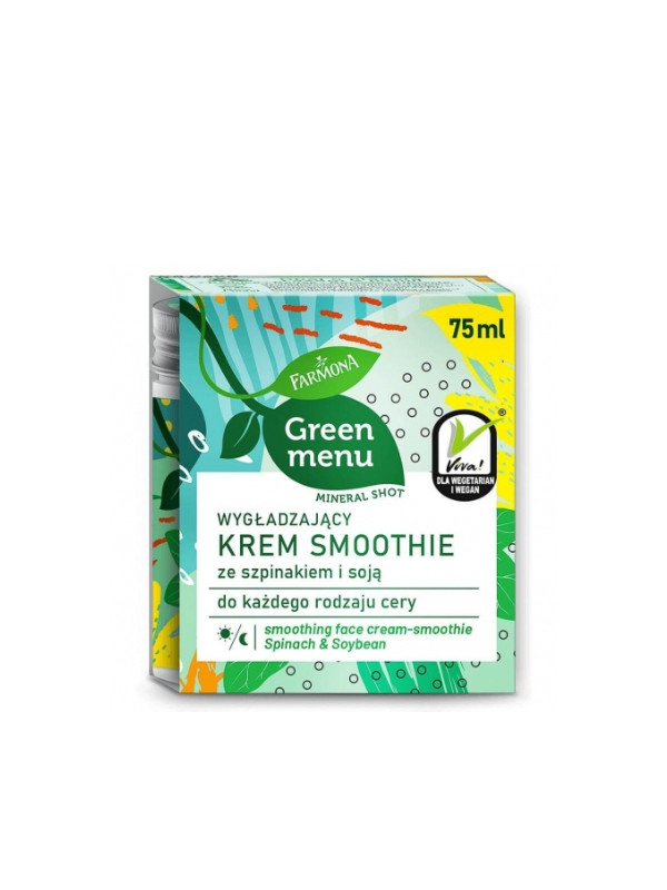 Farmona Green Menu Gezichtscreme met spinazie en soja 75 ml