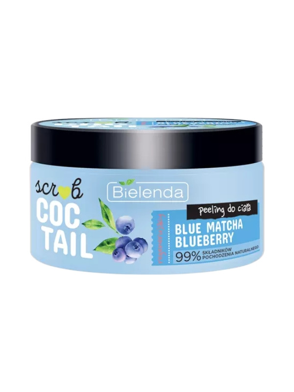 Bielenda Body Cocktail Body Peeling Blue Matcha + Blueberry 350 g