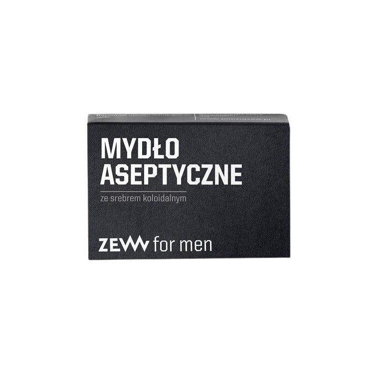 Zew for Men Mydło aseptyczne ze srebrem koloidalnym 85 ml