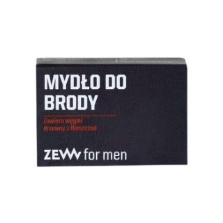 Чоловіче мило для бороди Zew for Men містить деревне вугілля з Bieszczad 85 мл