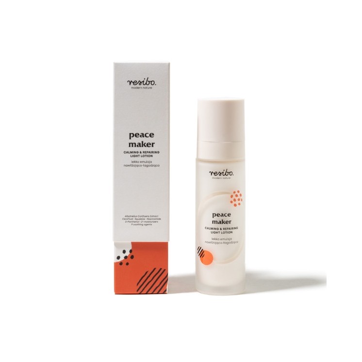 Resibo Peace Maker leichte, feuchtigkeitsspendende und beruhigende Emulsion 50 ml