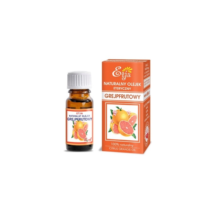 Etja Naturalny Olejek eteryczny Grapefruitowy 10 ml