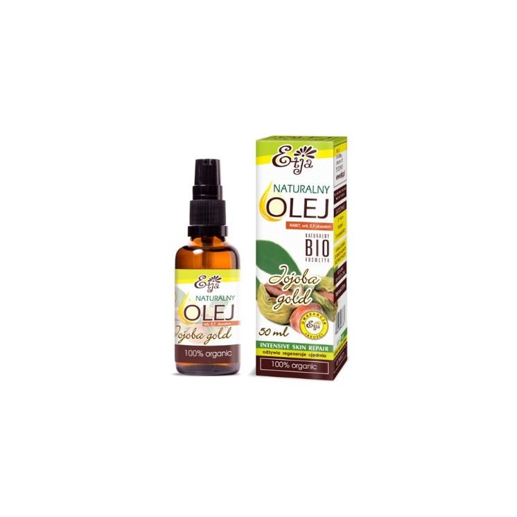 Etja Naturalny Olej Bio Jojoba Gold 50 ml