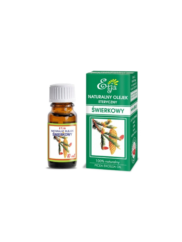 Etja Natuurlijke Spar Etherische Olie 10 ml