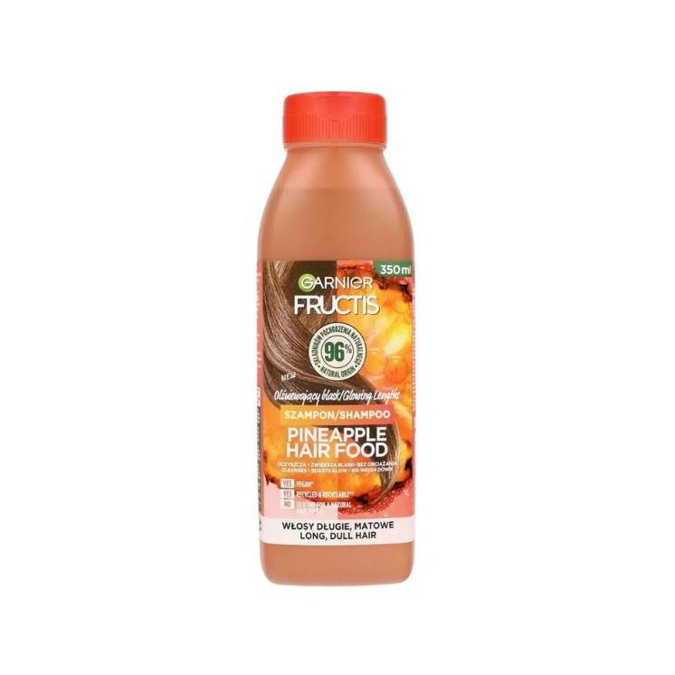 Garnier Fructis Hair Food Shampoo voor lang en dof haar Ananas 350 ml